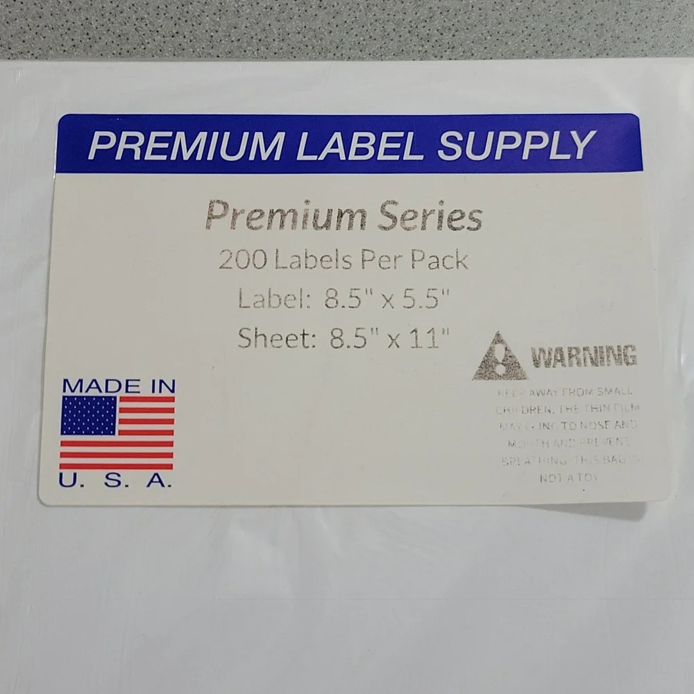 🆕️ Premium Series Labels